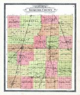 County Outline Map, Iroquois County 1904